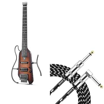 HUSH-X／DONNER Amazon.com: Donner HUSH-X Electric Guitar Kit+ Guitar Cable